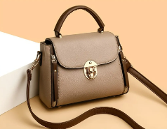 Casual Solid Multi Layer Handheld Single Versatile Shoulder Crossbody Tote Bag Mssza