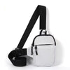 Casual Solid Trend Nylon Large Capacity Leisure Fitness Sports Crossbody Chest Bag Mssza