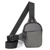 Casual Solid Trend Nylon Large Capacity Leisure Fitness Sports Crossbody Chest Bag Mssza