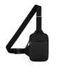 Casual Solid Trend Nylon Large Capacity Leisure Fitness Sports Crossbody Chest Bag Mssza