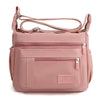 Casual Solid Waterproof Nylon Zipper Handbag Shoulder Crossbody Bag Mssza