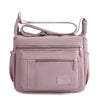 Casual Solid Waterproof Nylon Zipper Handbag Shoulder Crossbody Bag Mssza