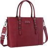 Elegant PU Leather Waterproof Laptop Messenger Tote Bag Mssza