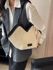 Casual Solid zipper Polyester Shoulder Tote Bag Mssza