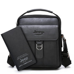 Casual Split Leather High Quality Leather Tote Messenger Shoulder Crossbody Bags Mssza