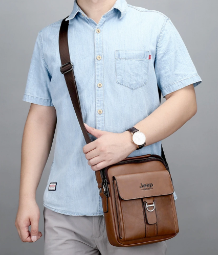 Casual Split Leather High Quality Leather Tote Messenger Shoulder Crossbody Bags Mssza