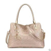 Casual Split Leather Tote Large Capacity Top Handle Cowhide Shoulder Bag Mssza