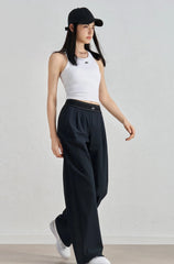 Casual Sports Yoga Quick Drying Straight Wide Leg Pants Mssza