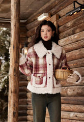 Casual Straight Bootcut High Waist With Pockets Slim Fit Velvet Warm Jeans Mssza
