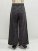 Casual Street Stripe Splicing Contrast Loose Wide Leg Straight Jeans Mssza