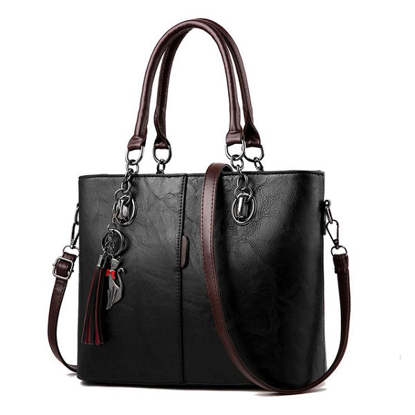 Casual Tote Purse Wallet Leather Handbag Mssza