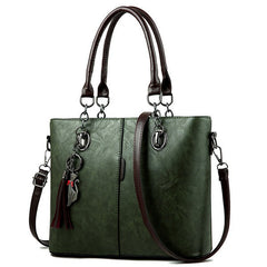 Casual Tote Purse Wallet Leather Handbag Mssza