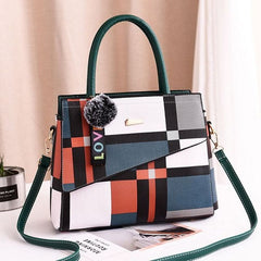 Casual Tote Top-Handle Handbag Purse Wallet Leather Mssza