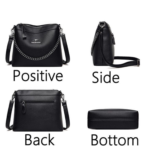Casual Tote Vintage Genuine Crossbody Bags Mssza