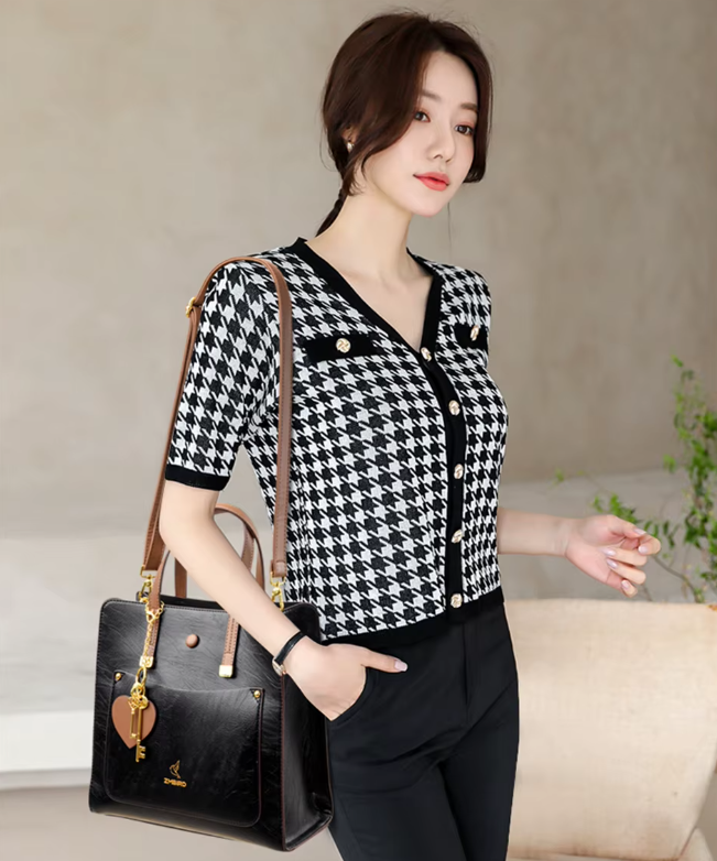 Casual Totes Letter Pu Leather 3 Layers Crossbody Bags Mssza