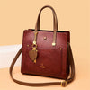 Casual Totes Letter Pu Leather 3 Layers Crossbody Bags Mssza