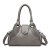 Casual Two-layers Leather Luxury Top-Handle Tote Hand Bags Mssza