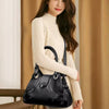 Casual Two-layers Leather Luxury Top-Handle Tote Hand Bags Mssza
