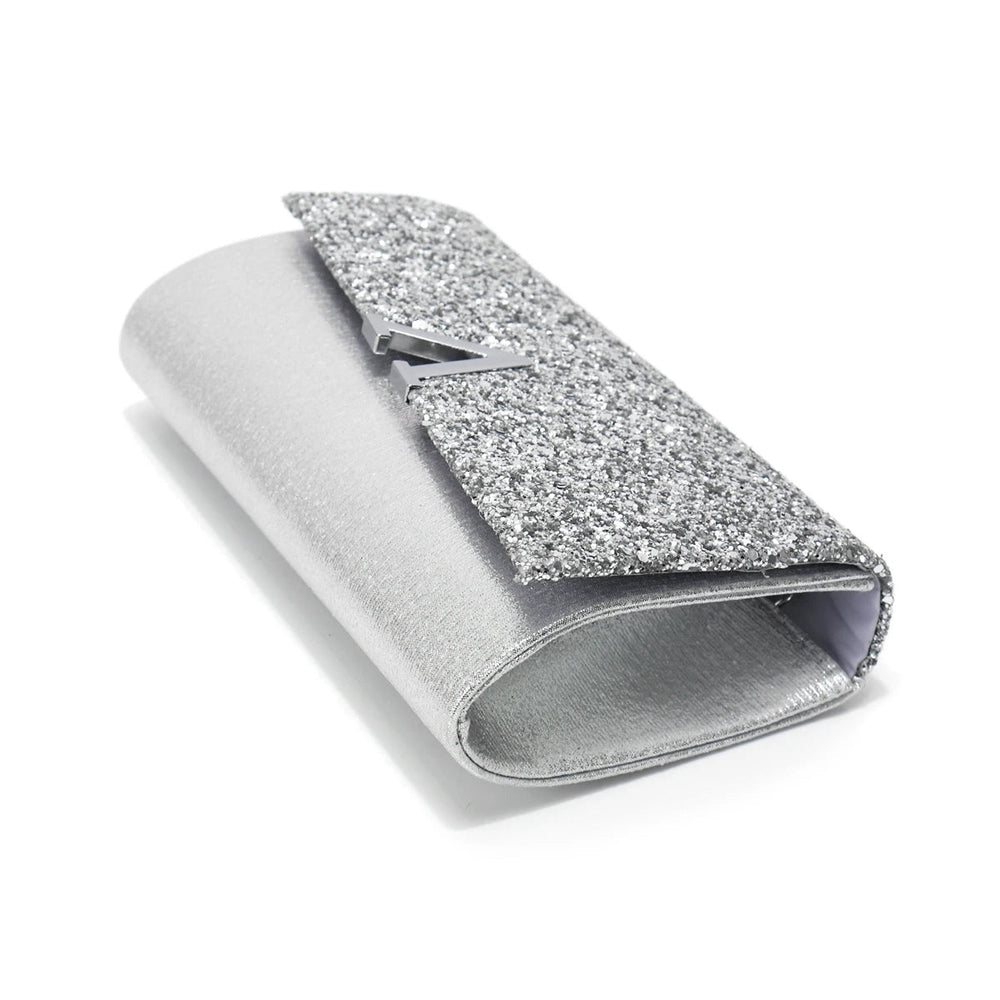 Casual V Design Metal Chain Glamorous Design Evening Envelope Shaped Sequins Handbags Mssza