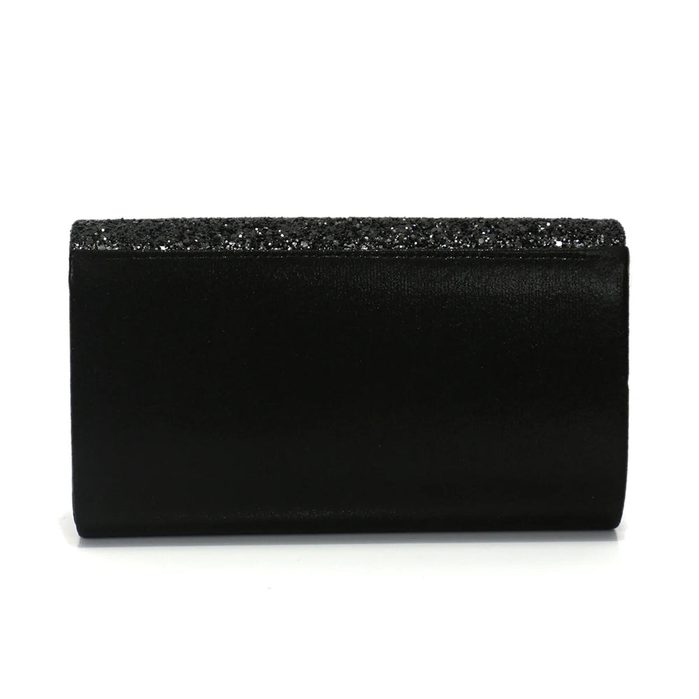 Casual V Design Metal Chain Glamorous Design Evening Envelope Shaped Sequins Handbags Mssza