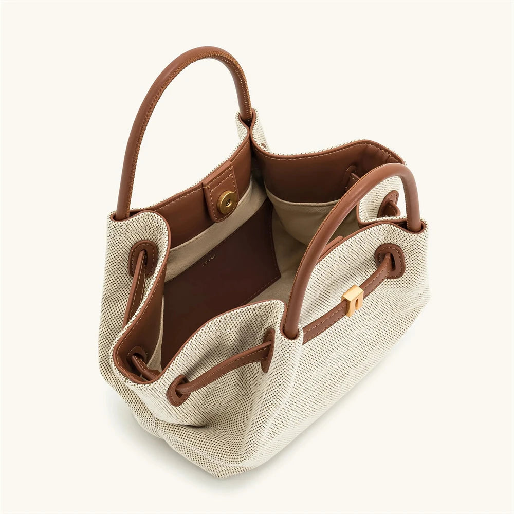 Casual Vegan Bag High Quality Leather Tote Bag Crossbody Shoulder Handbag Mssza
