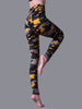 Casual Workout  Stripe Sportwear High Waist Ankle-Length Leggings Mssza