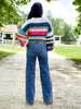 Casual Zipper Fly Washed Straight Tube Jeans Streetwear Mssza