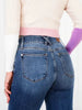 Casual Zipper Fly Washed Straight Tube Jeans Streetwear Mssza