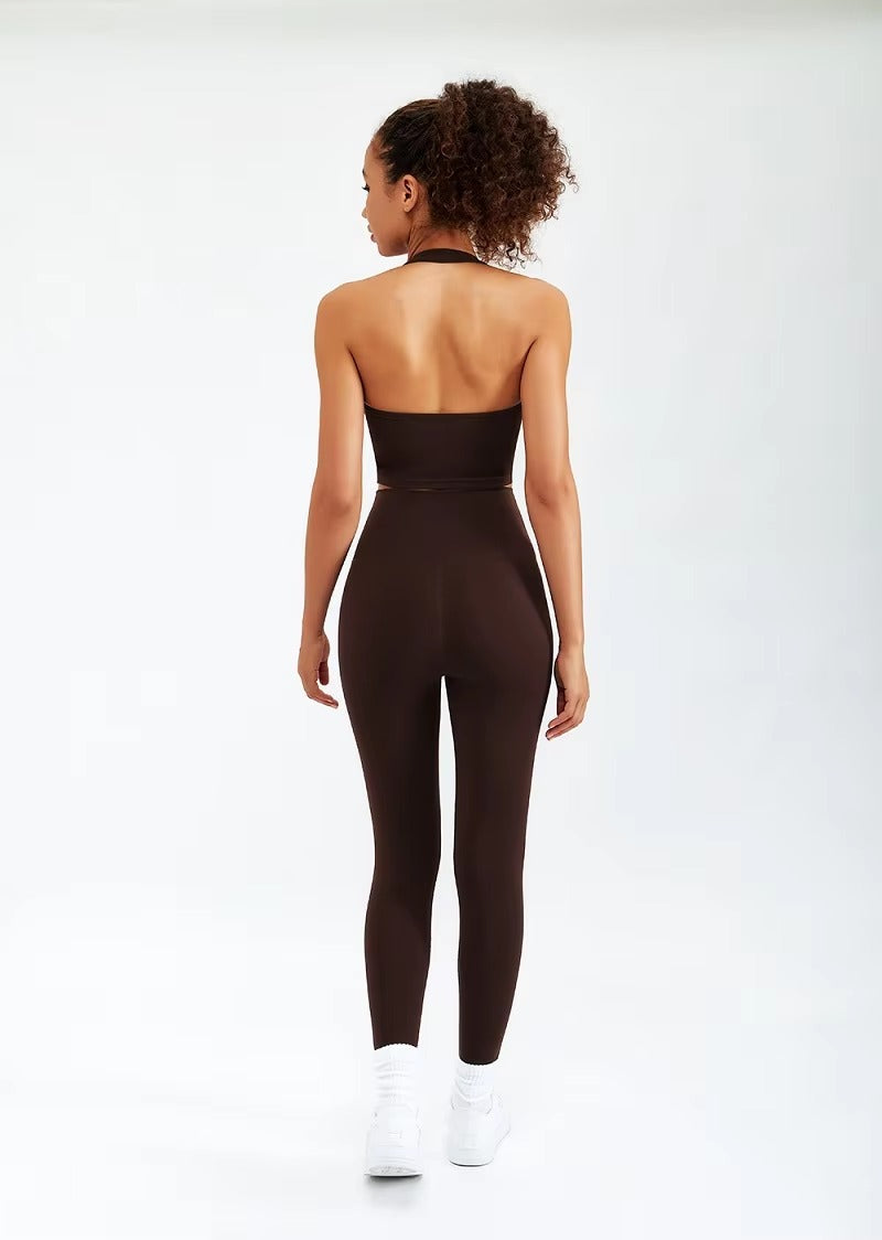 Casual Sleeveless Yoga Set Gym Suit 2 Piece set Mssza
