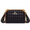 Vintage Zipper Soft Leather Interior Compartment Crossbody Bag Mssza
