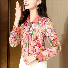 Causal Single Breasted Long Sleeve Regular Fit Shirt Mssza