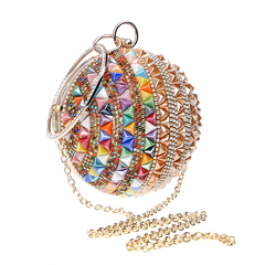 Ceramic Diamonds Party Clutch Wedding Evening Bag Mssza