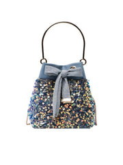 Chic New Elegant Sequined Chain Handbag Mssza