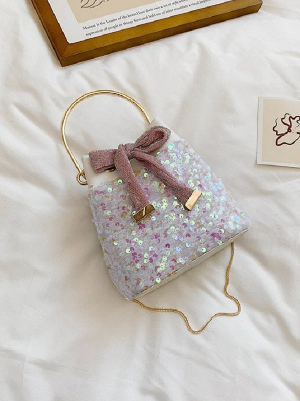 Chic New Elegant Sequined Chain Handbag Mssza