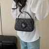 Chic Vintage Minimalist Designer Leather Large Capacity Crossbody Bag Mssza