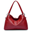 Classic Elegant Genuine Leather Soft Skin Shoulder Hobos Bag Mssza