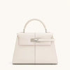 Classic Genuine Leather High-End Large Square Elise Designer Crossbody Handbag Mssza