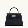 Classic Genuine Leather High-End Large Square Elise Designer Crossbody Handbag Mssza