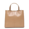 Classic Genuine Leather Tote Simple Vintage Top-handle Large Capacity Cross body Shoulder Handbag Mssza