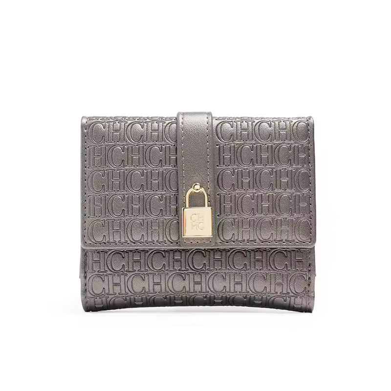 Casual High Quality Standard Versatile Letter Print Design Premium Feeling Wallet Mssza