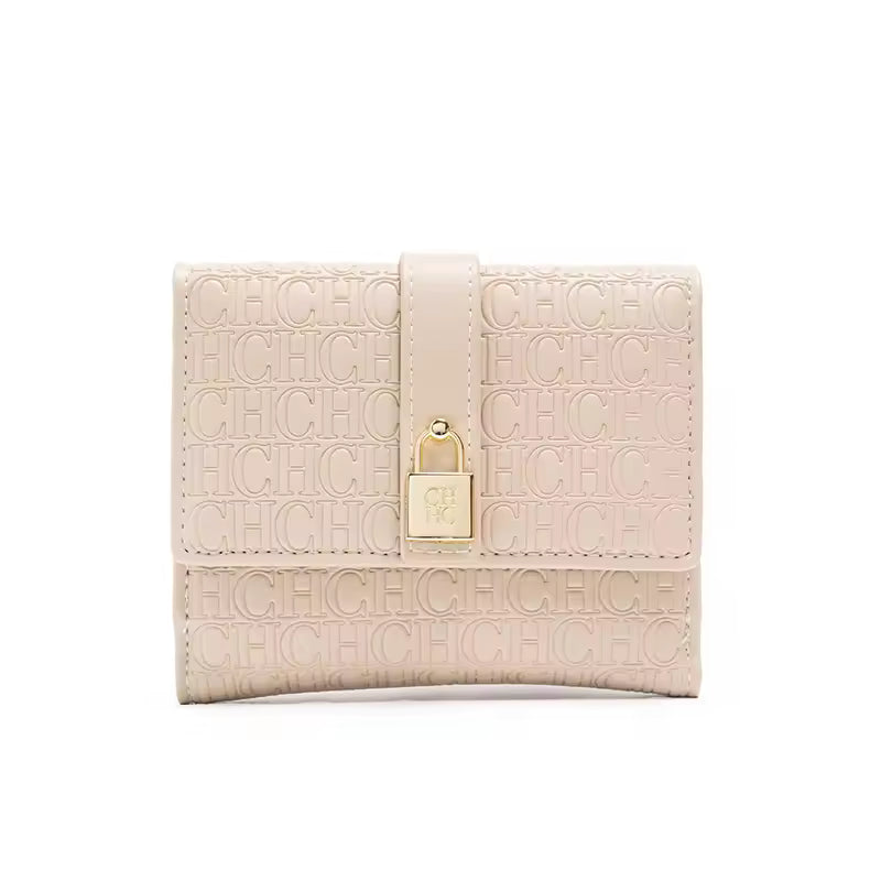 Casual High Quality Standard Versatile Letter Print Design Premium Feeling Wallet Mssza
