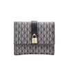Casual High Quality Standard Versatile Letter Print Design Premium Feeling Wallet Mssza