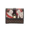 Classic High Quality Standard Versatile Letter Print Design Premium Feeling Wallet Mssza