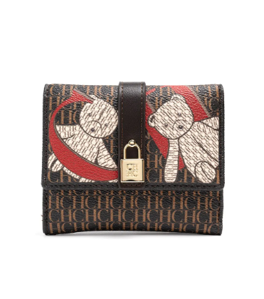Classic High Quality Standard Versatile Letter Print Design Premium Feeling Wallet Mssza