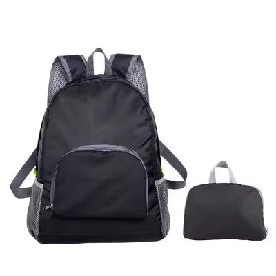 Classic Light Weight Waterproof Foldable zipper Travel Bag Backpack Mssza
