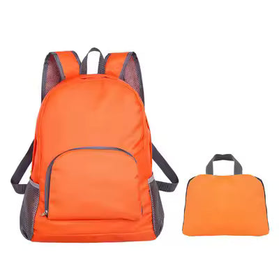 Classic Light Weight Waterproof Foldable zipper Travel Bag Backpack Mssza