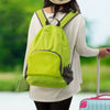 Classic Light Weight Waterproof Foldable zipper Travel Bag Backpack Mssza