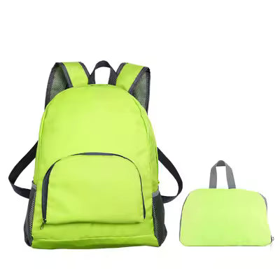 Classic Light Weight Waterproof Foldable zipper Travel Bag Backpack Mssza