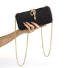 Classic Snake Buckle Sparkling Party Elegant Square Box Clutch Bag Mssza