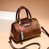 Classic Top Quality PU Leather Crocodile Tote Messenger Bag Mssza